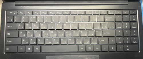 Laptop Keyboard ZX-330-25 YX-7755 Russia RU Black