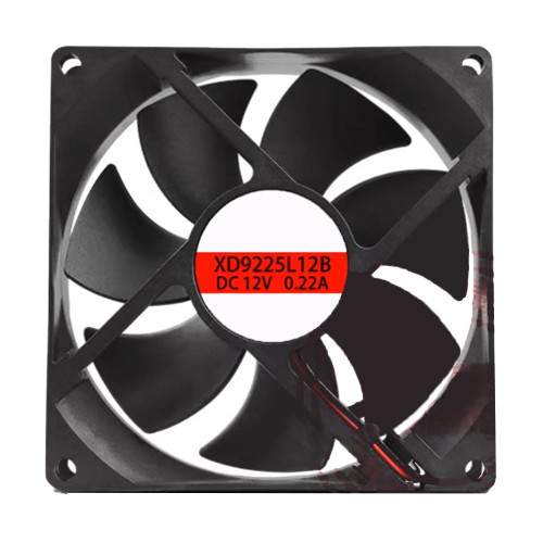 Cooling Fan For XINRUIFENG XD9225L12B DC12V 0.22A Ball Baring 2-wire New
