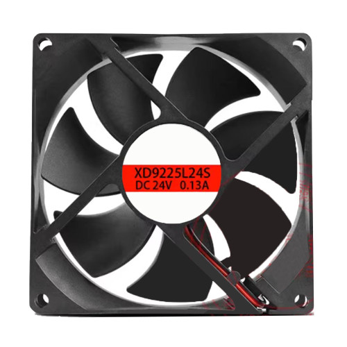 Cooling Fan For XINRUIFENG XD9225L24S DC24V 0.13A Ball Bearing 2-wire New