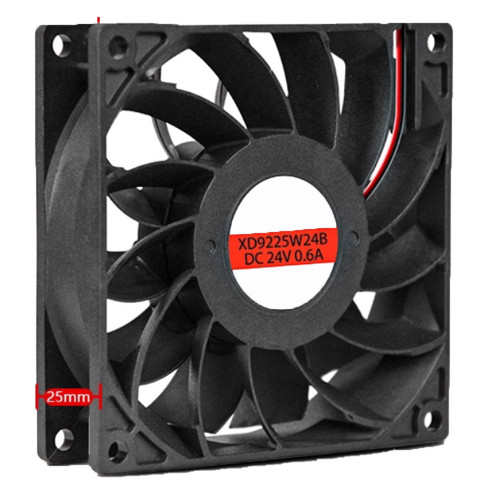 Cooling Fan For XINRUIFENG XD9225W24B DC24V 0.6A New