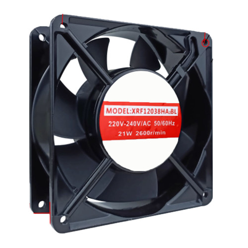 Cooling Fan For XINRUIFENG XRF12038HA2BL AC220-240V 21WH 7 Leaves New
