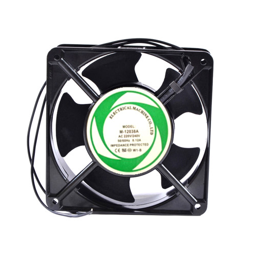 Cooling Fan M-12038A2B AC220V/240V 0.12A 2Lines