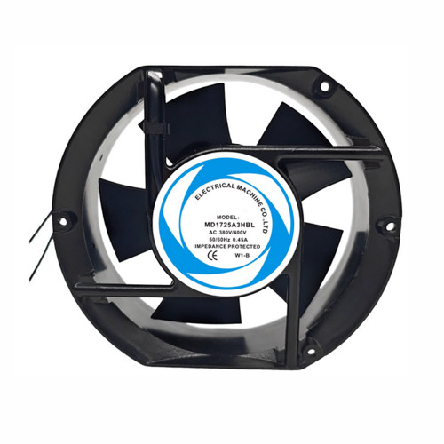 Cooling Fan MD1725A3HBL AC380V/400V 50/60Hz 0.45A 2Lines