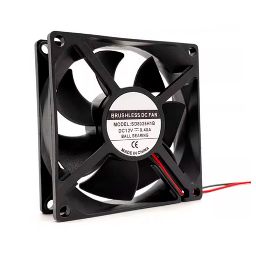 Cooling Fan SD8025H1B DC12V 0.40A 8CM 2Lines