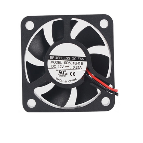 Cooling Fan SD5010H1B DC12V 0.25A 2Lines