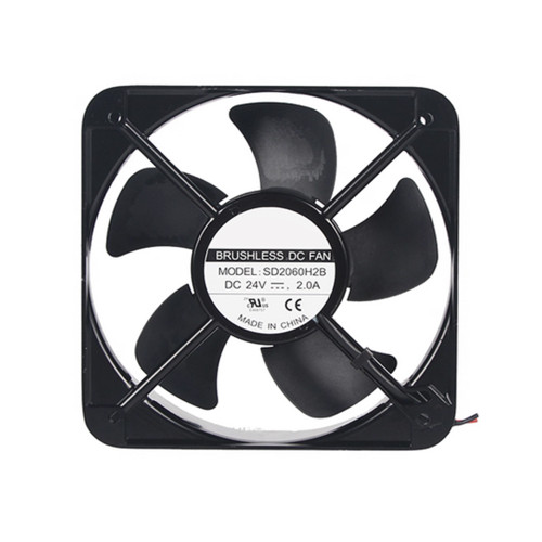Cooling Fan SD2060H2B DC24V 2.40A 2Lines 200*200*60mm