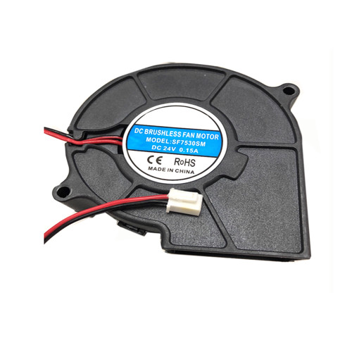 Cooling Fan For SANLY SF7530SM DC24V 0.15A 2PIN 2Lines