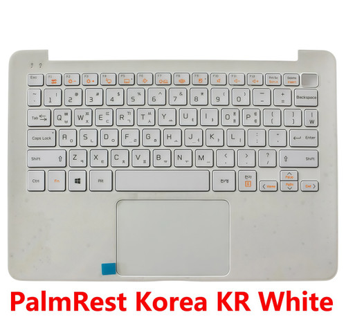 Laptop PalmRest&Keyboard For LG 14Z960 14Z960-A 14Z960-G 14Z960-L 14Z960-M 14Z960-P 14ZD960 14ZD960-G 14ZD960-L LG14Z96 Korea KR White With Touchpad New