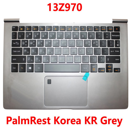 Laptop PalmRest&Keyboard For LG 13Z970 LG13Z97 13ZD970 13Z970-G 13ZD970-G Korea KR Grey With Touchpad New