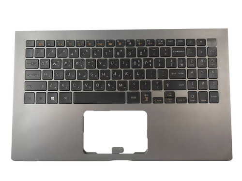 Laptop PalmRest&Black Keyboard For LG 15Z970 15Z970-A 15Z970-G 15Z970-E 15Z970-L 15Z970-T 15Z970-U Grey Korea KR No Touchpad New