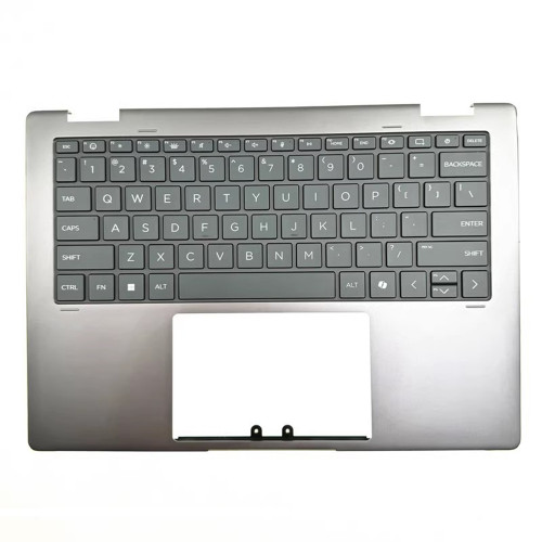 Laptop Palmrest&Keyboard For HP Envy X360 14-FC0000 N91039-001 with backlit AI Key United States US silver gray New