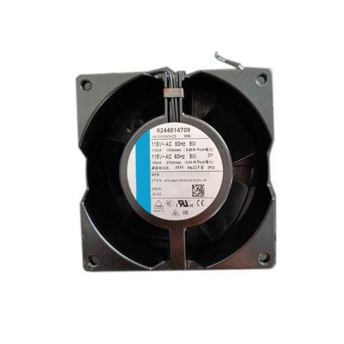 Cooling Fan For Ebmpapst VWC0092AQHCS 3806 115V 50/60Hz 110/100mA 9/8W 1950/2150RPM 2Lines 0PIN New