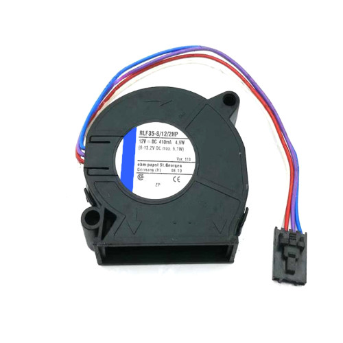 Cooling Fan For Ebmpapst RLF35-8/12/2HP DC12V 410mA 4.9W 4PIN New