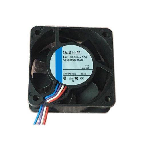 Cooling Fan For Ebmpapst 624/39HHPR DC24V 155mA 3.7W 6CM 4Lines New