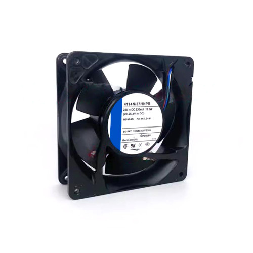 Cooling Fan For Ebmpapst 4114N/37HHPR DC24V 530mA 13.5W 120*120*38MM 4Lines New