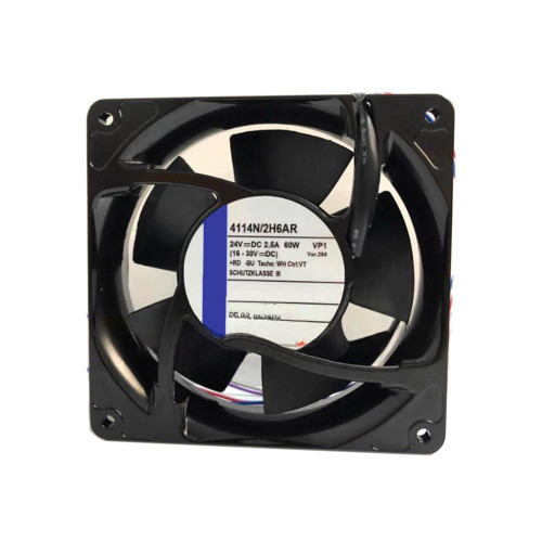 Cooling Fan For Ebmpapst 4114N/2H6AR DC24V 2.5A 60W 4Lines New