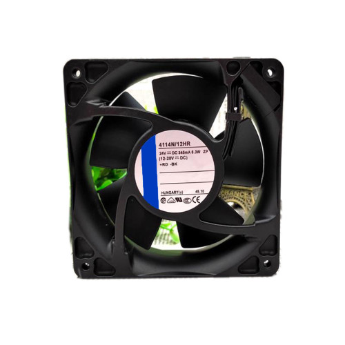 Cooling Fan For Ebmpapst 4114N/12HR DC24V 345mA 8.3W 12CM New
