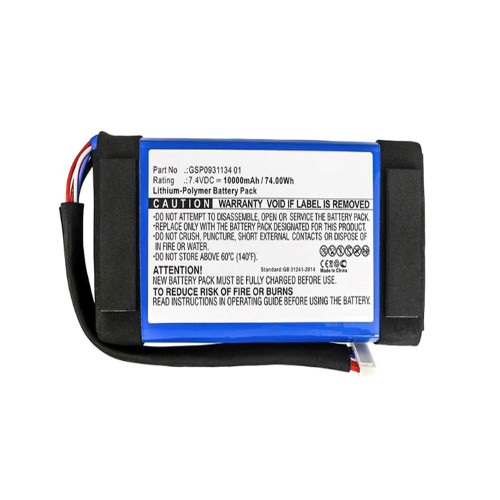 Battery GSP0931134 01 DC7.4V 10000mAh 74.00Wh 8Lines 9PIN New