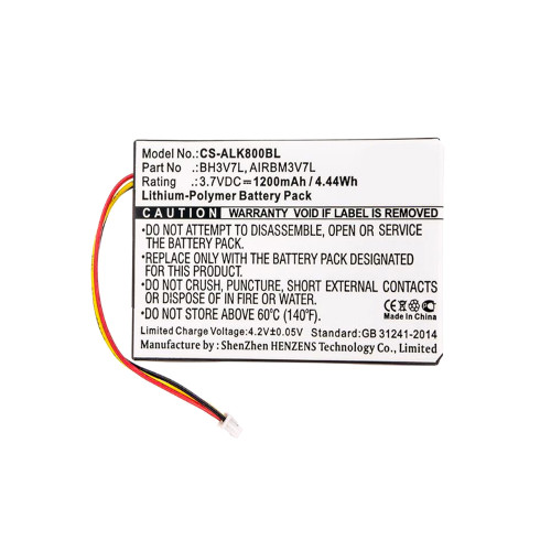 Battery For Cameron Sino CS-ALK800BL BH3V7L,AIRBM3V7L DC3.7V 1200mAh 4.44Wh 3Lines 3PIN New