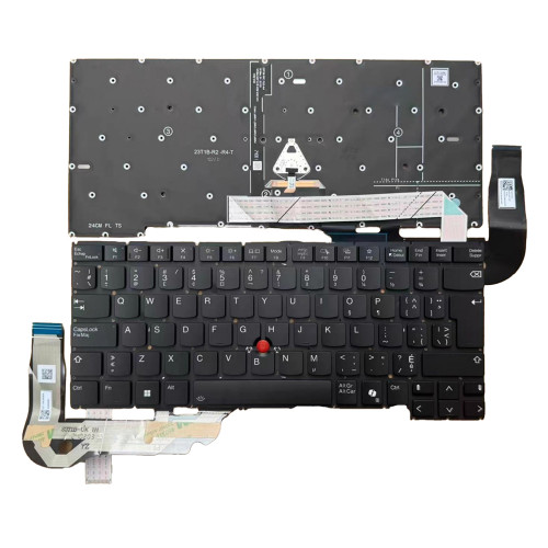 Laptop Keyboard For Lenovo ThinkPad T14s Gen 5 T14s Gen 6 T14P Gen 2 Canada CF With Backlit With AI button Black New