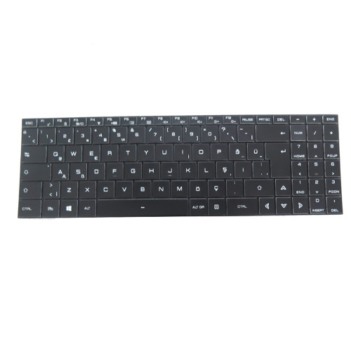 Laptop Keyboard For Monster Tulpar T7 V21.8 Turkey TR Black With RGB Backlit Without Frame New