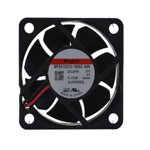 Cooling Fan For SUNON MF50152V2-1000C-A99 DC24V 0.72W 3L22002E5L 2lines