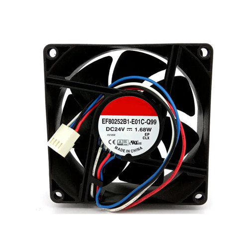 Cooling Fan For SUNON EF80252B1-E01C-Q99 DC24V 1.68W 4PIN 4Lines
