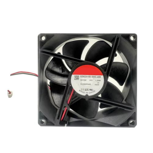 Cooling Fan For SUNON EE92251B3-000C-A99 DC12V 1.30W 2PIN 2Lines