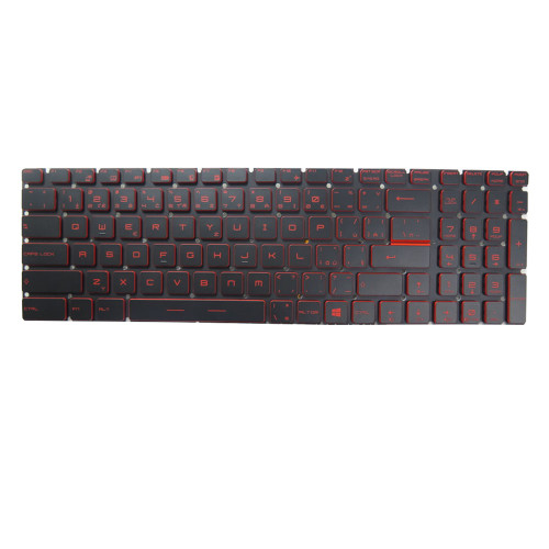Black New Laptop Backlit Keyboard Red Word For Digital storm For Equinox 15 inch Czech/Slovakian CS No Frame
