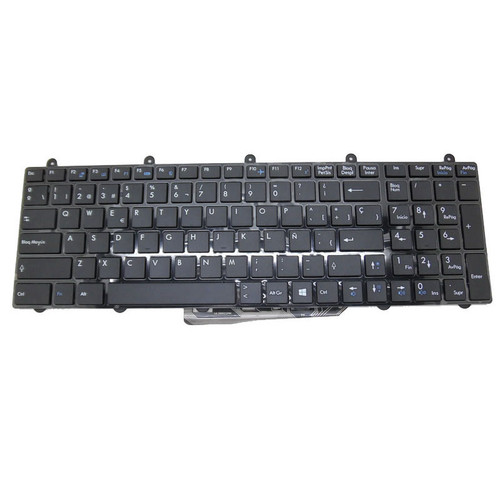 Black New Laptop Keyboard For Digital storm For VIPER Spanish SP With Black Frame