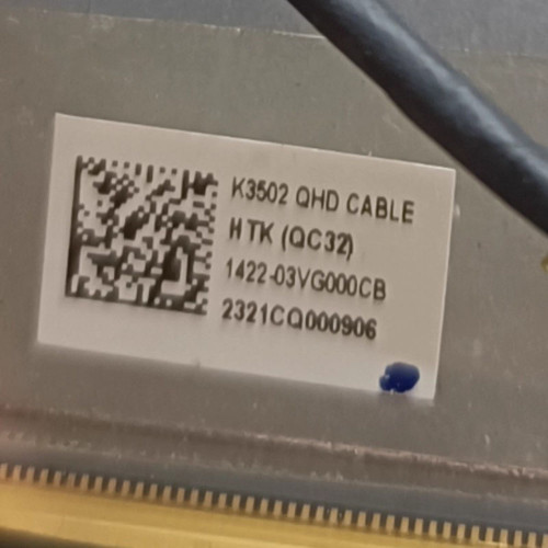 Laptop QHD Cable For ASUS Vivobook S15 K3502 K3502Z K3502ZA 14005-011109RR 1422-03VG000CB HTK(QC32)
