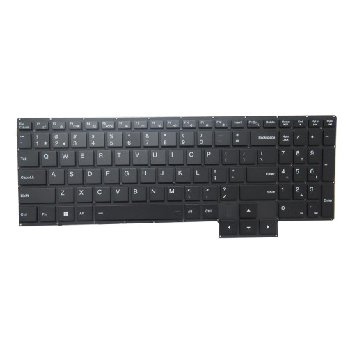 Laptop Keyboard For Machenike MACHCREATOR VISION L16 SE JJ00G800HRU United States US Black Without Frame With Backlit New