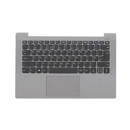 Laptop PalmRest&keyboard For Lenovo Ideapad 5-14IIL05 United Kingdom UK 5CB0Y88494 With Backlight Touchpad Non FingerPrint Silver New