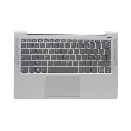 Laptop PalmRest&keyboard For Lenovo Ideapad 5-14ARE05 5-14ITL05 France FR 5CB1A13916 With Backlight Fingerprint Touchpad Silver New