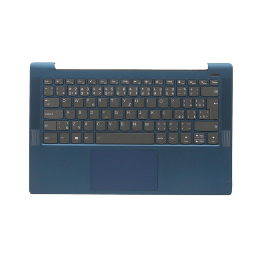 Laptop PalmRest&keyboard For Lenovo Ideapad 5-14ARE05 Czech CZ 5CB1A14110 With Backlight Fingerprint Touchpad Blue New