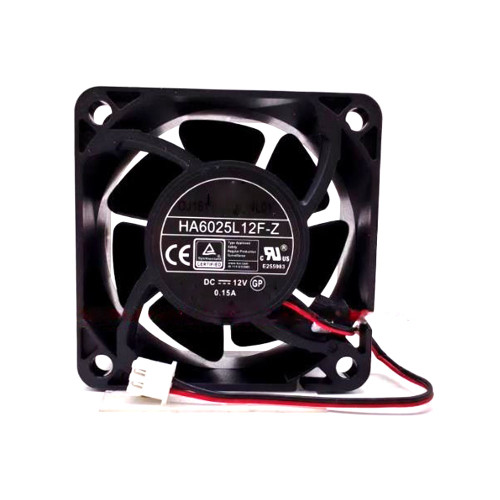 Cooling Fan For ONG HUA HA6025L12F-Z DC12V 0.15A 2PIN 2Lines