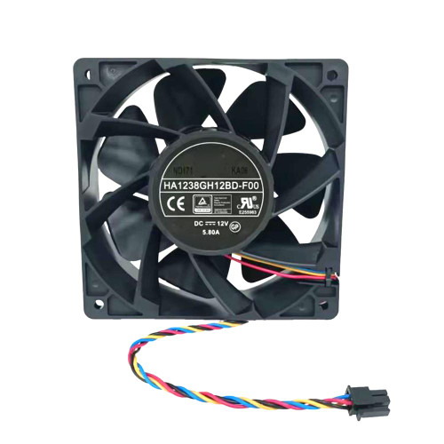 Cooling Fan For ONG HUA HA1238GH12BD-F00 DC12V 5.8A 4PIN 4Lines
