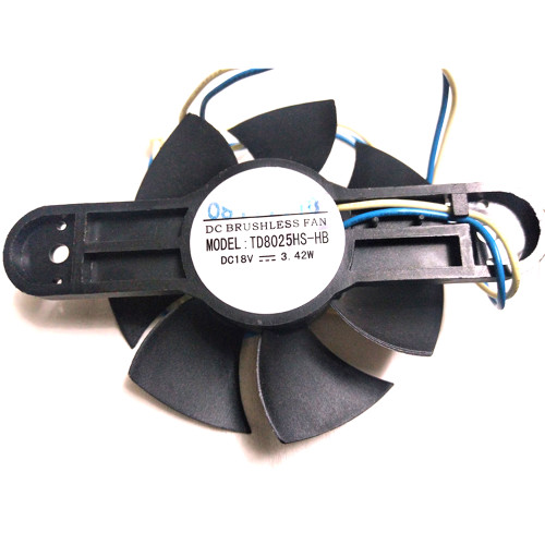 Cooling Fan For TONON TD8025HS-HB DC18 3.42W 2Lines