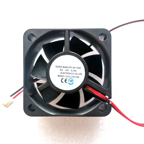 Cooling Fan For RS5020L12H DC12V 0.18A 2PIN 2Lines