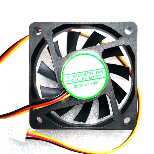 Cooling Fan For YOUNG LIN DFC601005L DC5V 1.0W 3PIN 3Lines
