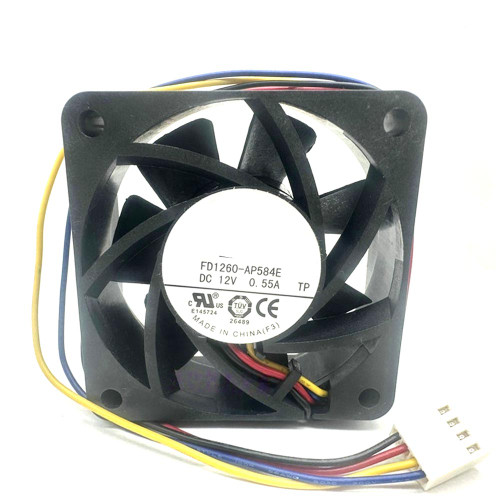 Cooling Fan For ARX FD1260-AP584E DC12V 0.55A 4PIN 4Lines
