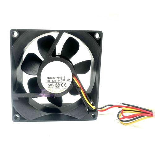 Cooling Fan For ARX FD1280-A0151E DC12V 0.28A 3PIN 3Lines