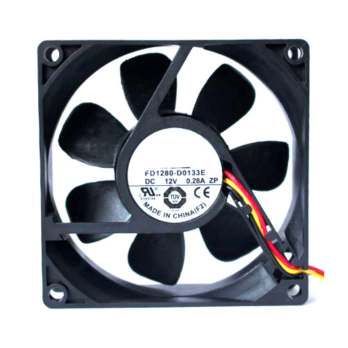 Cooling Fan For ARX FD1280-D0133E DC12V 0.28A 3Lines