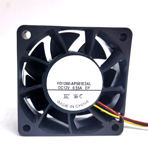 Cooling Fan For ARX FD1260-AP581E2AL DC12V 0.55A 4PIN 4Lines