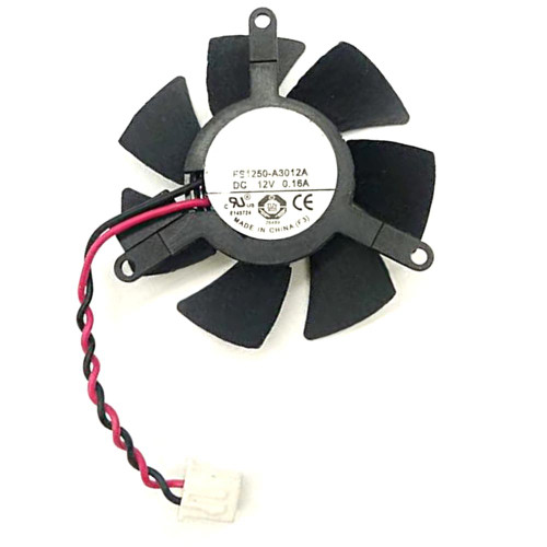 Cooling Fan For ARX FS1250-A3012A DC12V 0.16A 2PIN 2Lines
