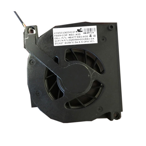 Laptop CPU Fan For DELL Latitude D520 D530 0HG477 HG477 DFB551305MC0T F589-CCW DQ5D566HD04