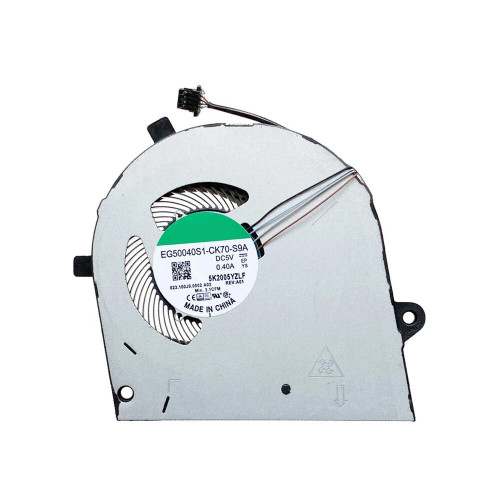 Laptop CPU Fan For DELL Inspiron 5300 5301 0RDVG5 RDVG5 EG50040S1-CK70-S9A 023.100J9.0002 023.100J9.0001 DC5V 0.40A 4PIN