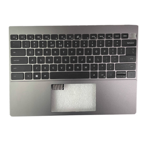 Laptop Palmrest For DELL Vostro 5320 04DW17 4DW17 0Y22CD Y22CD Without Backlit English US Keyboard Silver Upper Case