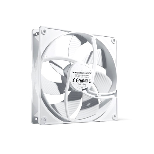 Cooling Fan For Fractal Design Pure Wings 3 140mm PWM White BL112 BQPUW3-14025-LR-PWM DC12V 0.3A 1200RPM New