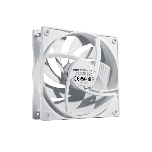 Cooling Fan For Fractal Design Pure Wings 3 120mm PWM high-speed White BL111 DC12V 0.45A 2100RPM New